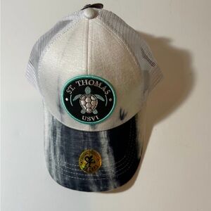 St. Thomas USVI Cap with Turtle Patch